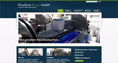 Desktop Screenshot of druckerei-geyer.ch